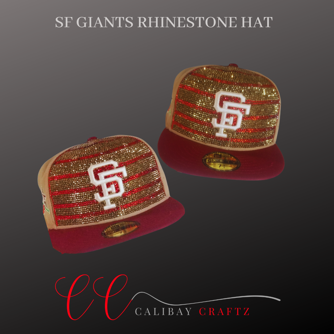 SF Giants Rhinestone Hat